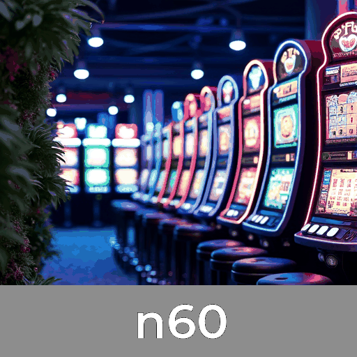 N60: Slot Machines com Jackpot, Roletas e Blackjack ao Vivo
